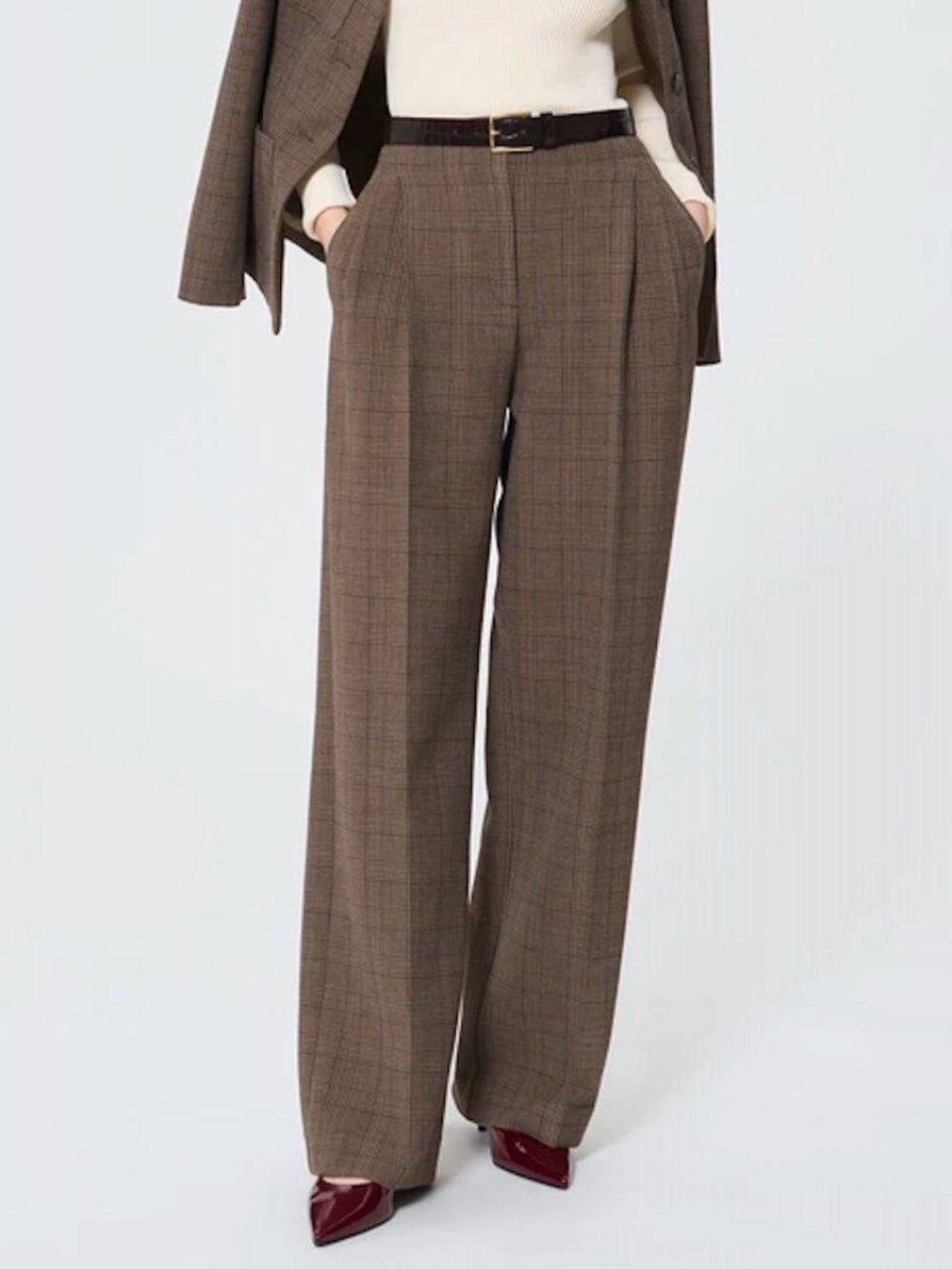 Tara Jarmon plaid pants